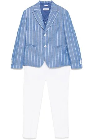 COLORICHIARI Gestreifter Anzug (3er-Set)