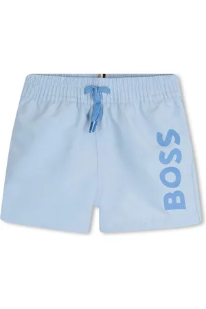 HUGO BOSS Badeshorts mit Logo-Print