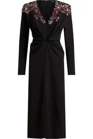 Etro Besticktes Seidenkleid