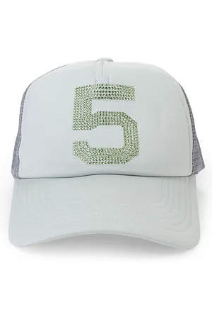Sp5der Baseballkappe mit Logo-Applikation