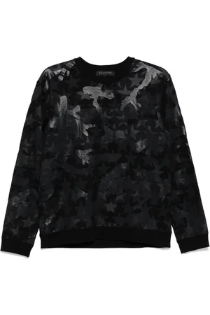VALENTINO GARAVANI Sweatshirt mit Camouflage-Stern-Print