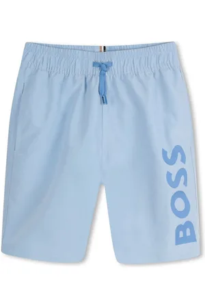 HUGO BOSS Badeshorts mit Logo-Print