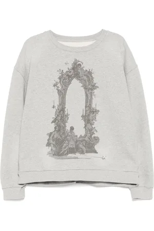 Who Decides War Sweatshirt mit grafischem Print