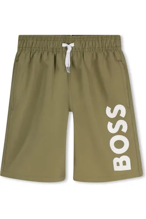HUGO BOSS Badeshorts mit Logo-Print