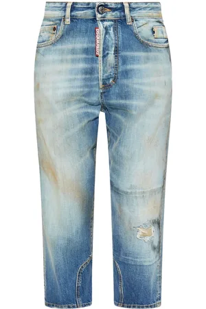 Dsquared2 Cropped-Jeans im Distressed-Look
