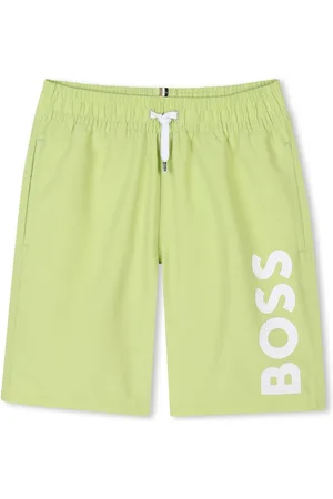 HUGO BOSS Badeshorts mit Logo-Print