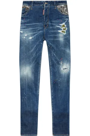 Dsquared2 Gerade Jeans im Distressed-Look