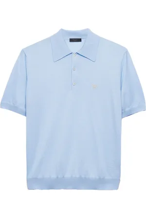 Prada Poloshirt aus feiner Wolle