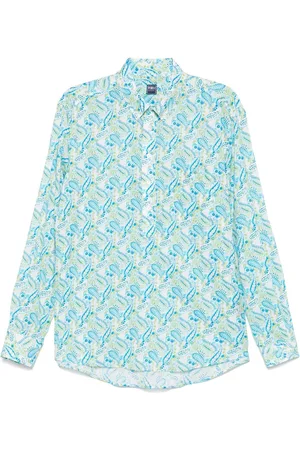 FEDELI Hemd mit Paisleymuster