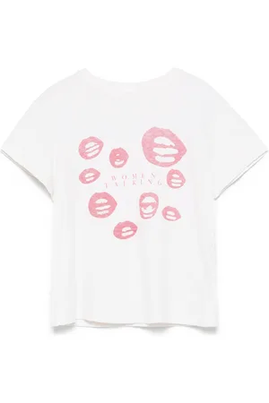 RE/DONE Women Talking T-Shirt