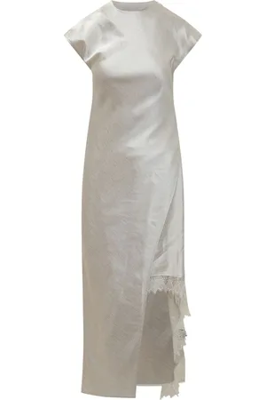 J.W.Anderson Kleid mit Spitzenbesatz