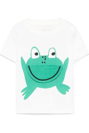 Stella McCartney T-Shirt mit Frosch-Print