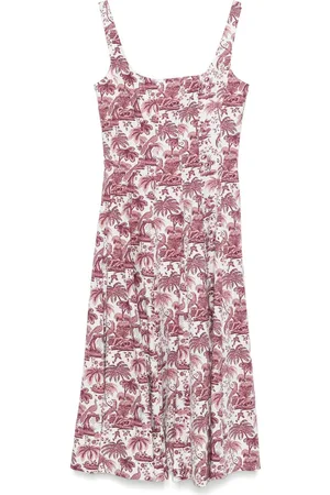 Staud Wells Midikleid