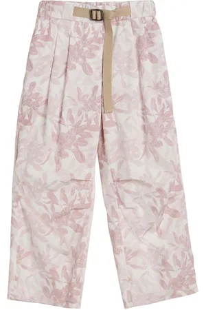 Brunello Cucinelli Hose mit Blumen-Print