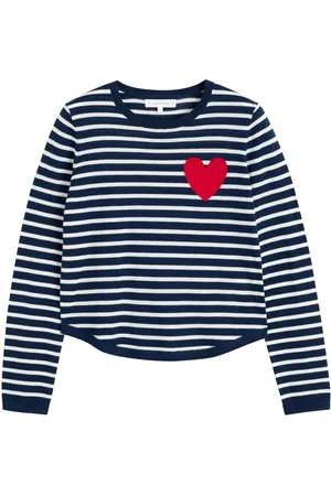 Chinti & Parker Breton Heart Pullover