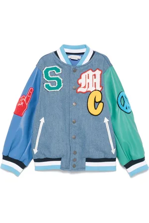 Stella McCartney Bomberjacke mit Patch-Detail