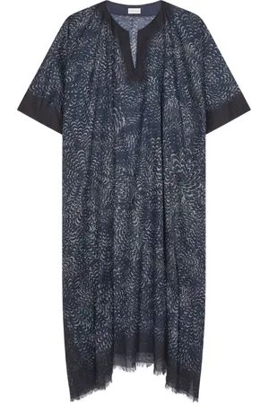 DRIES VAN NOTEN Kaftan mit Print