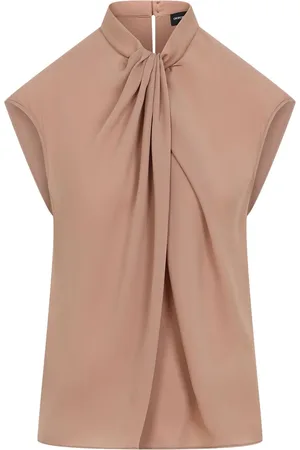 Giorgio Armani Bluse mit Raffung