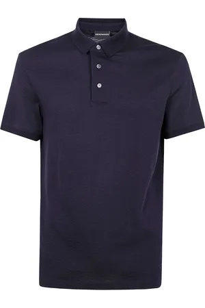 Emporio Armani Poloshirt mit Knopfverschluss