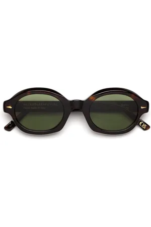 Retrosuperfuture Sonnenbrille mit rundem Gestell