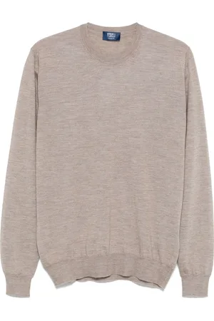 FEDELI Fein gestrickter Pullover