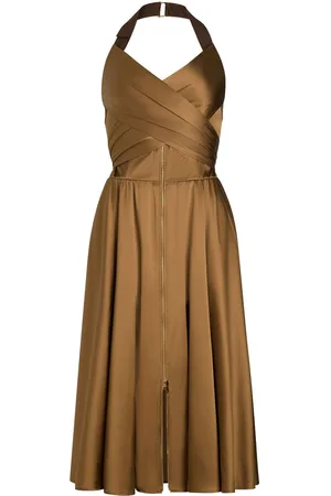 Patou Midikleid aus Satin