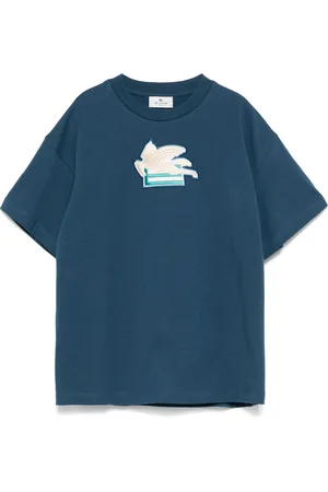 Etro T-Shirt mit Pegaso-Motiv