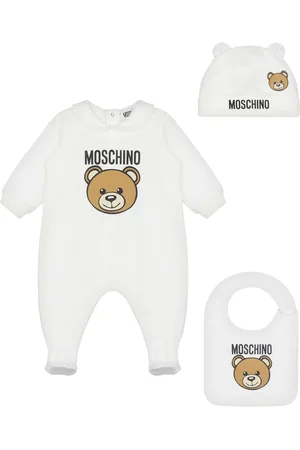 Moschino Strampler-Set mit Teddy-Print