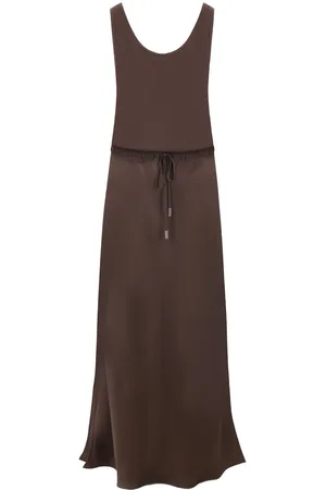 Brunello Cucinelli Maxikleid aus Satin