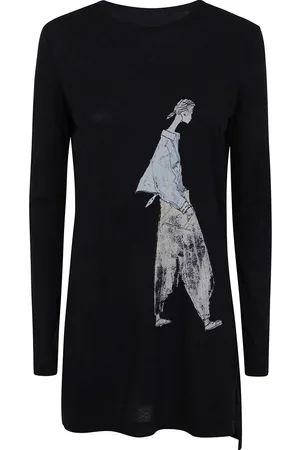YOHJI YAMAMOTO Minikleid mit grafischem Print