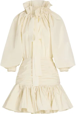 Patou Volume Minikleid mit Ärmeln