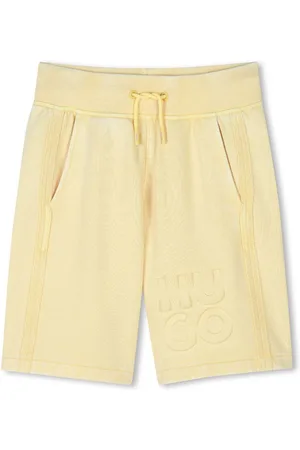 HUGO BOSS Shorts mit Logo-Prägung