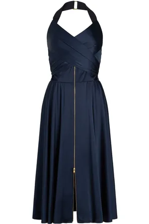 Patou Midikleid aus Satin