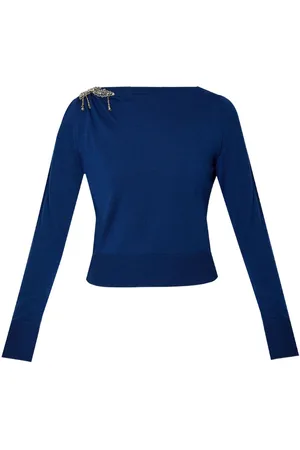 Erdem Cropped-Pullover