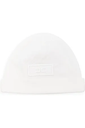Elisabetta Franchi Beanie mit Logo-Stickerei
