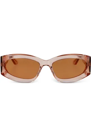 GCDS Sonnenbrille mit ovalem Gestell