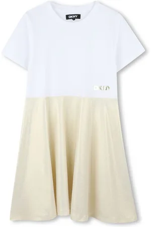 DKNY Kleid mit Logo-Print