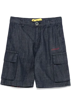 OFF-WHITE Klassische Jeans-Shorts