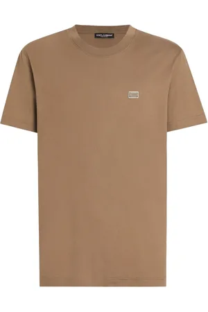 Dolce & Gabbana T-Shirt mit Logo-Schild