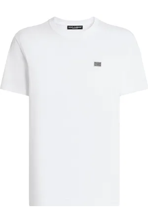 Dolce & Gabbana T-Shirt mit Logo-Schild