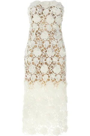 ERMANNO SCERVINO Kleid mit Makramee-Spitze
