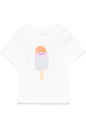 Stella McCartney T-Shirt mit Eiscreme-Print