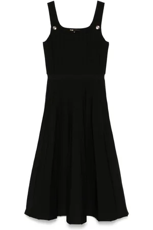 Maje Geripptes Midikleid
