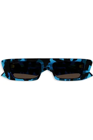 Gucci Sonnenbrille mit geometrischem Gestell