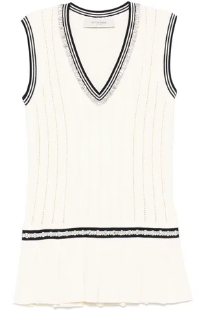 Golden Goose Varsity Marjory Minikleid