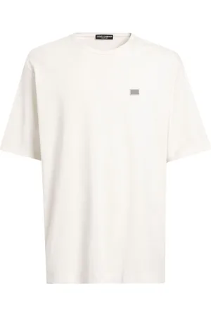 Dolce & Gabbana T-Shirt mit Logo-Schild
