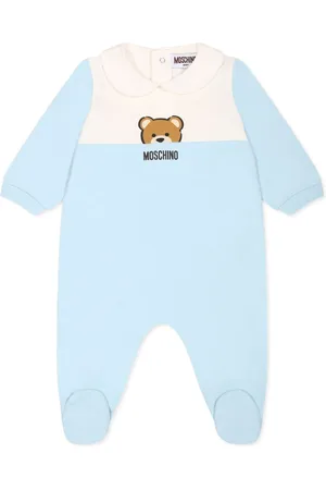 Moschino Pyjama mit Logo-Print