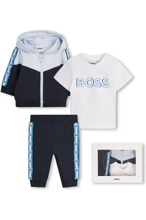 HUGO BOSS Dreiteiliger Jogginganzug mit Logo-Print
