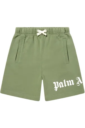 Palm Angels Joggingshorts mit Logo-Print