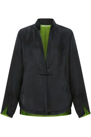 SHANGHAI TANG X Chen Man Seidenjacke